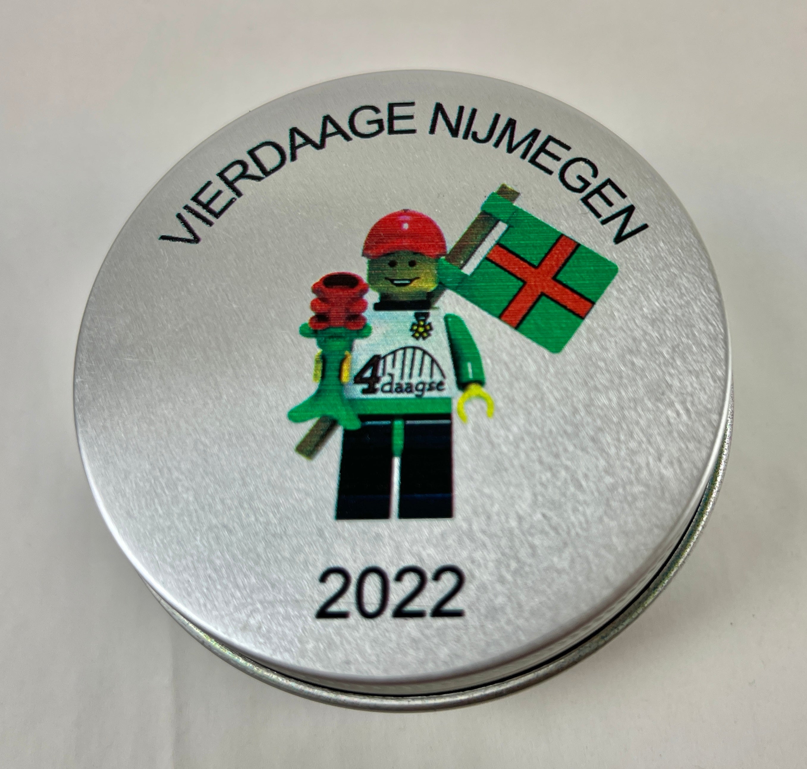 4Daagse poppetje groene donderdag editie in kadoblikje