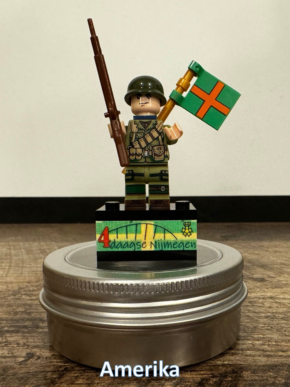 4Daagse soldaat in kadoblikje