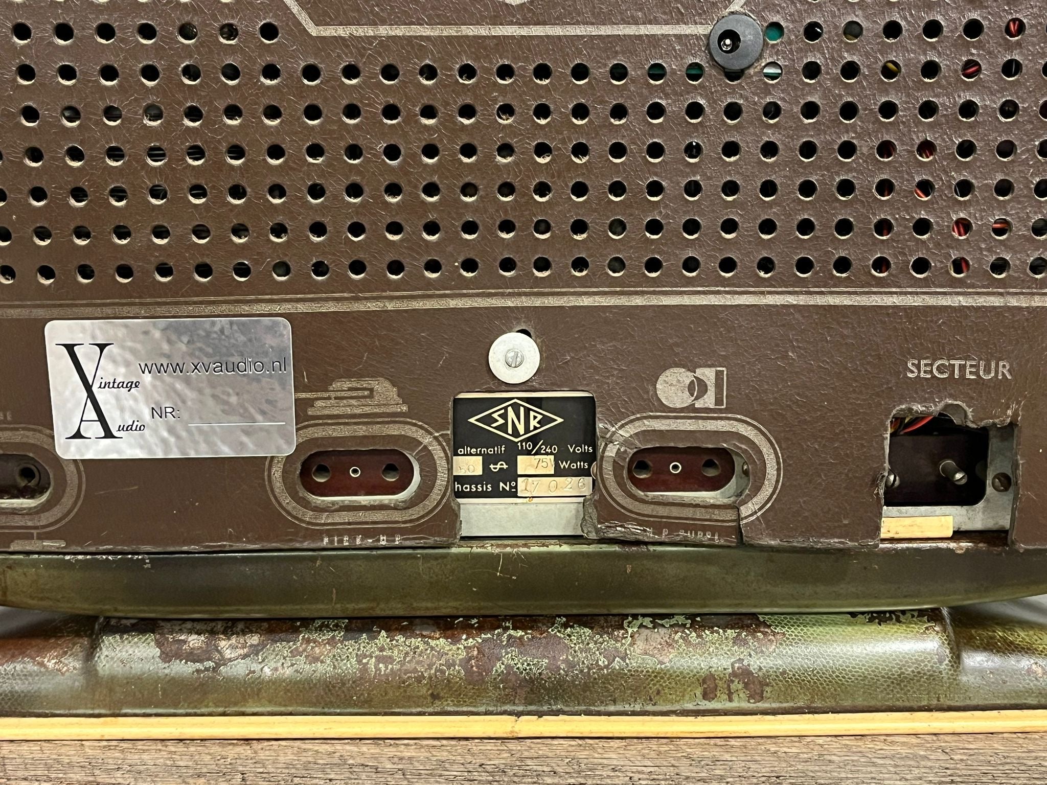 Radio SNR Excelsior 52 (groen)