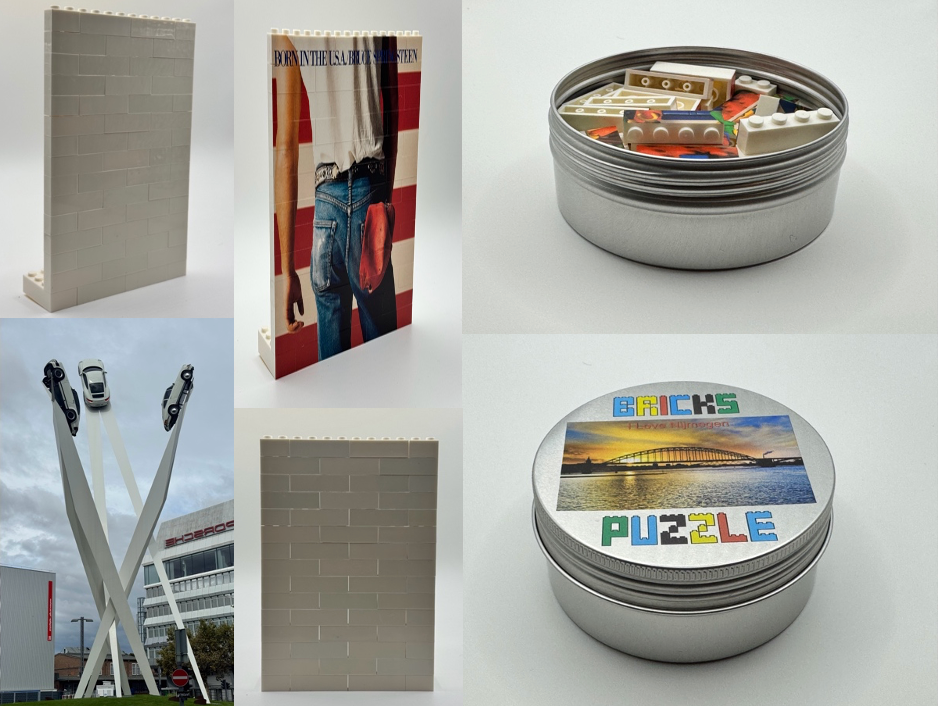 BrickPic eigen ontwerp - Portret formaat