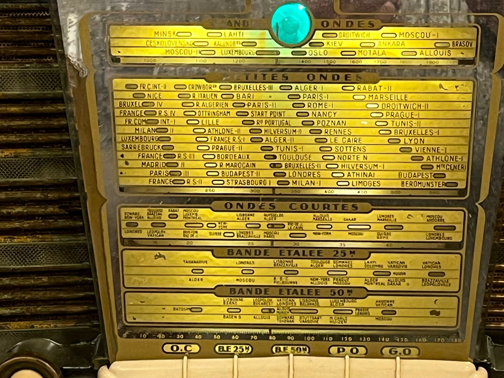 Radio SNR Excelsior 52 (groen)