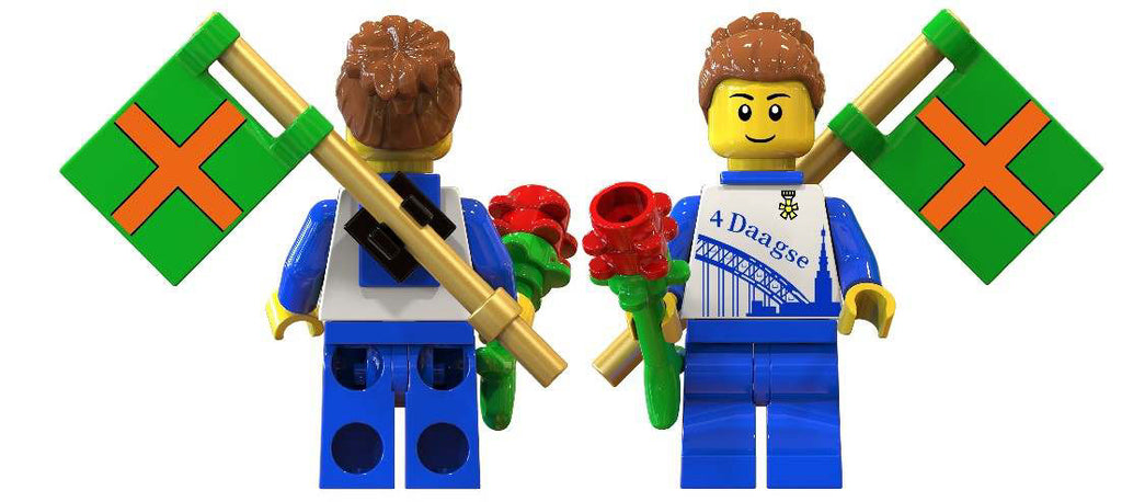 4Daagse poppetje blauwe dinsdag editie