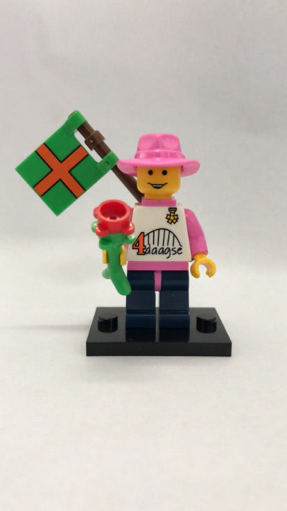 4Daagse poppetje roze woensdag editie