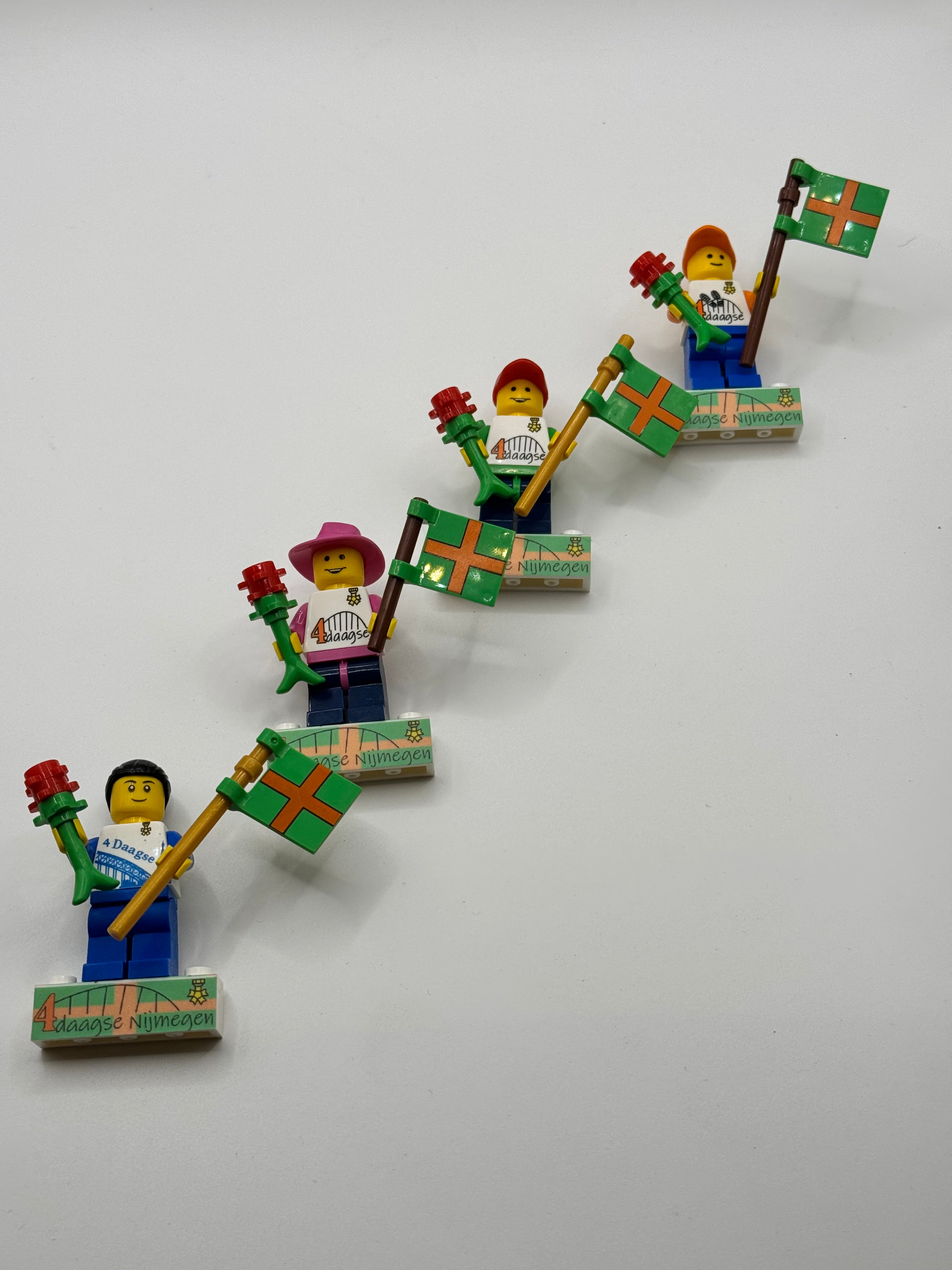Koelkastmagneet 4Daagse poppetje