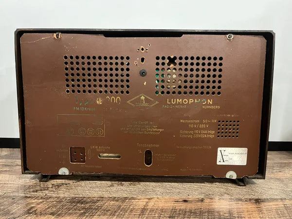 Lumophon, Bruckner&Stark, Nürenberg Type LR-200