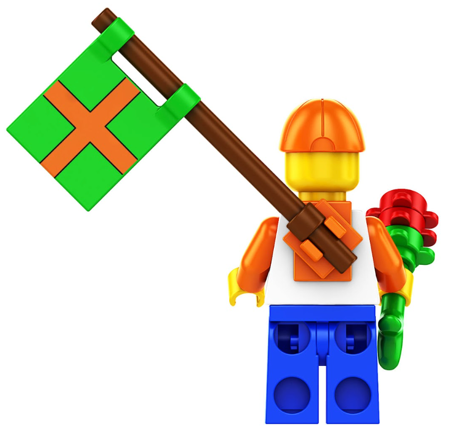 4Daagse poppetje oranje vrijdag editie