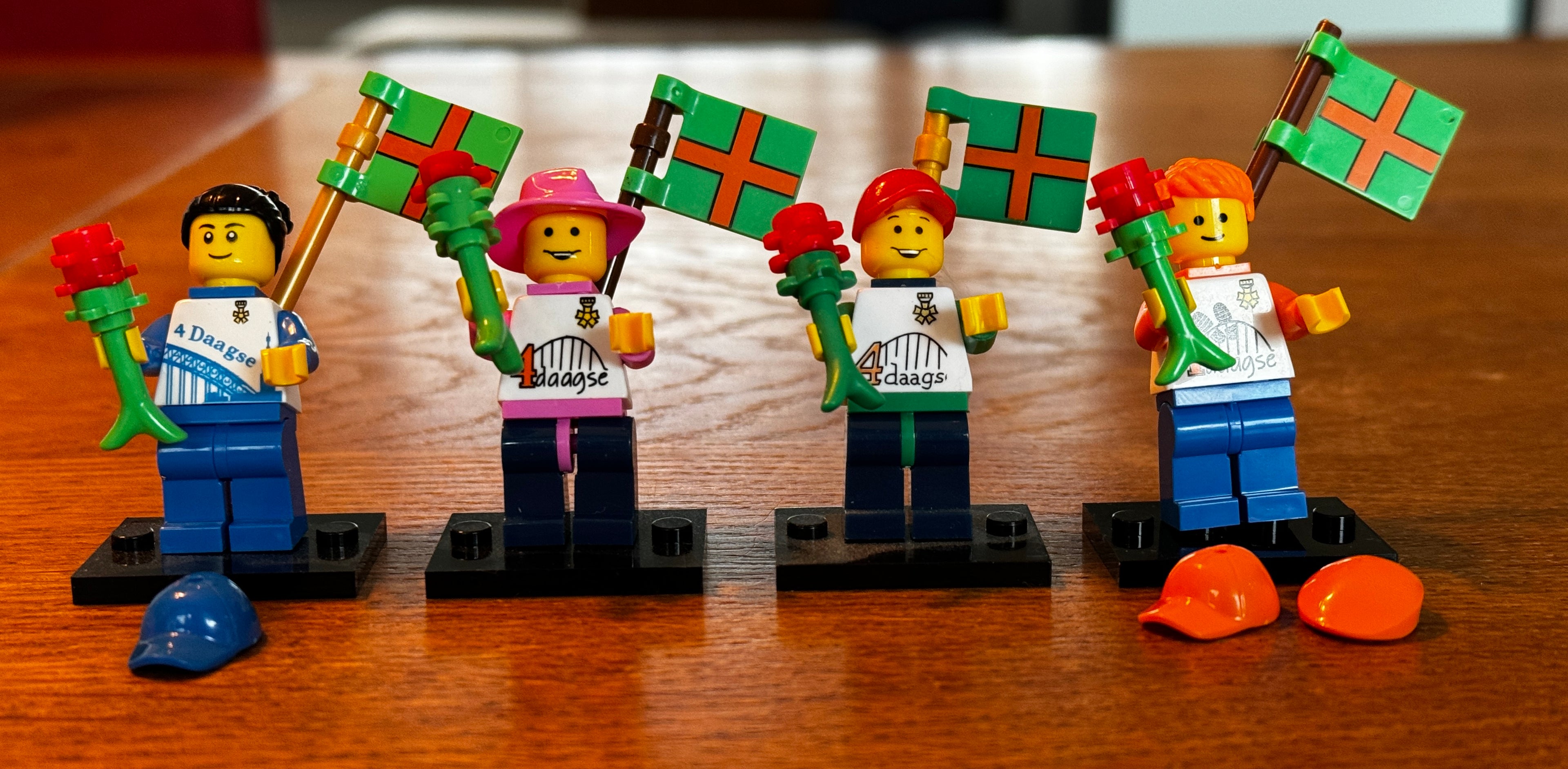 4Daagse poppetje alle vier