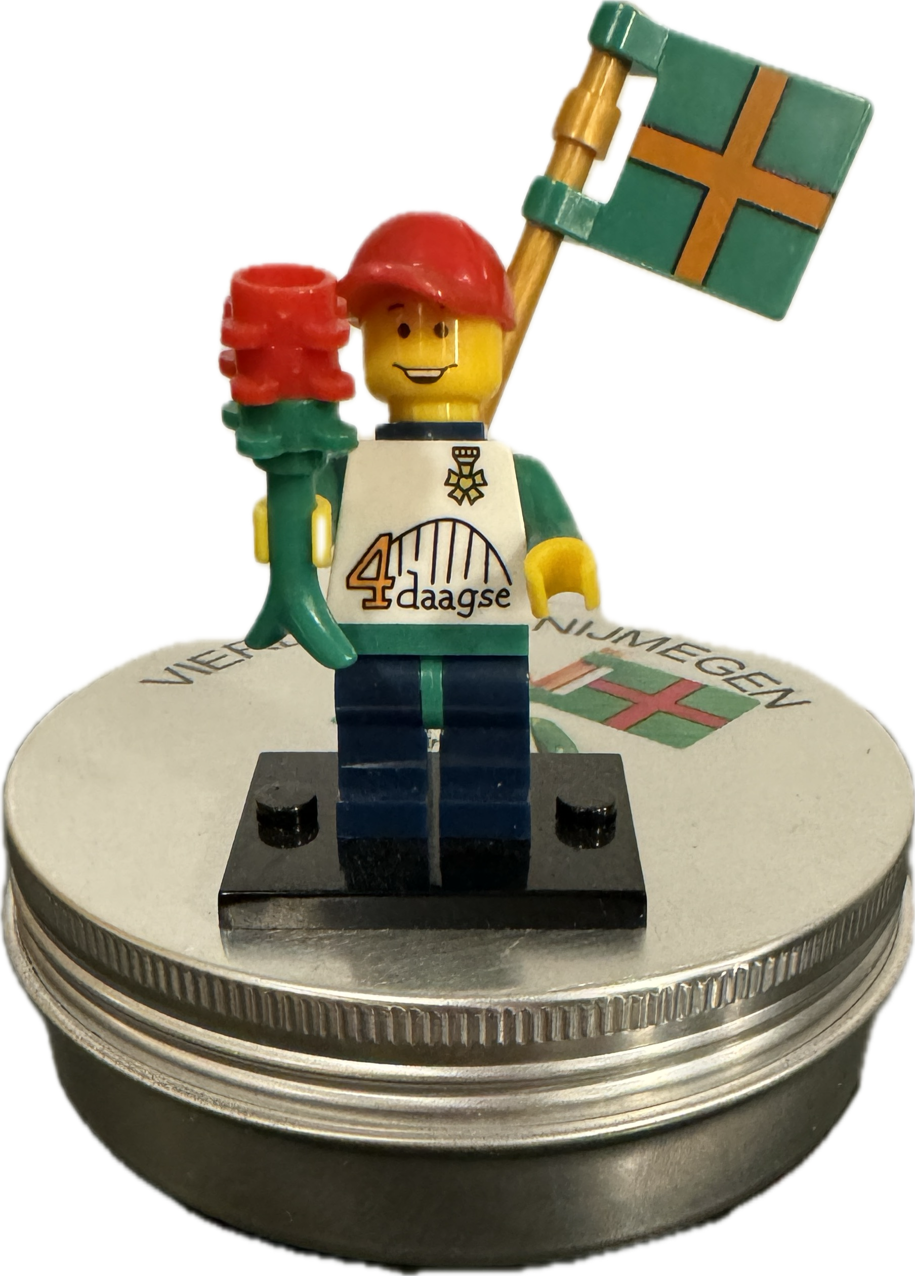 4Daagse poppetje groene donderdag editie in kadoblikje